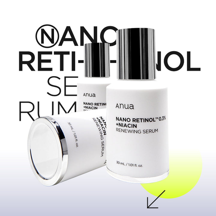 Anua - Nano Retinol 0.3% + Niacin Renewing Serum 30ml