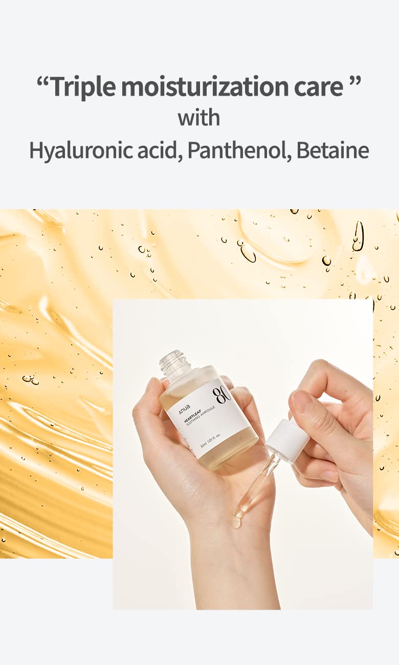 Anua - Heartleaf 80% Moisture Soothing Ampoule 30ml