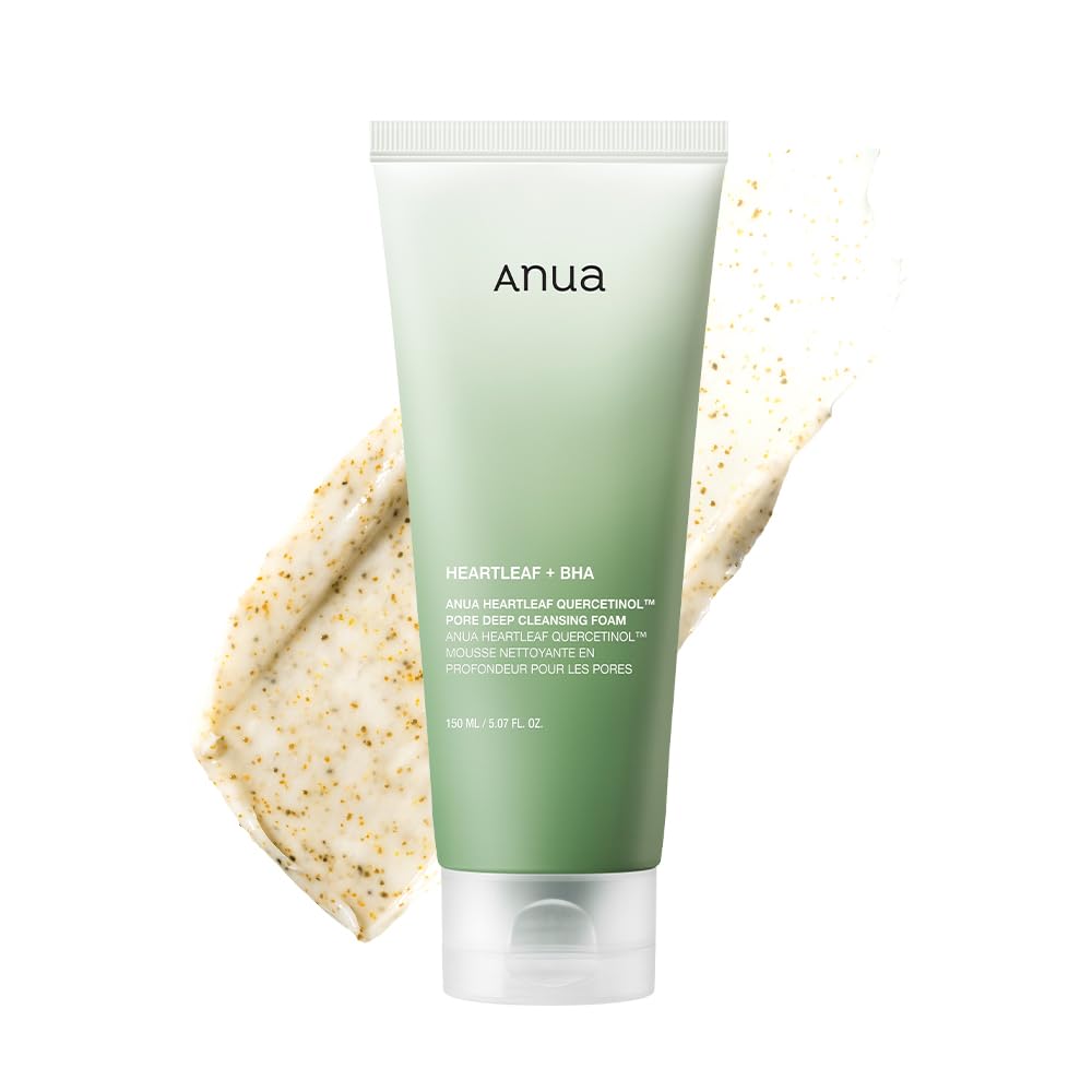 Anua - Heartleaf Quercetinol Pore Deep Cleansing Foam + BHA 150ml