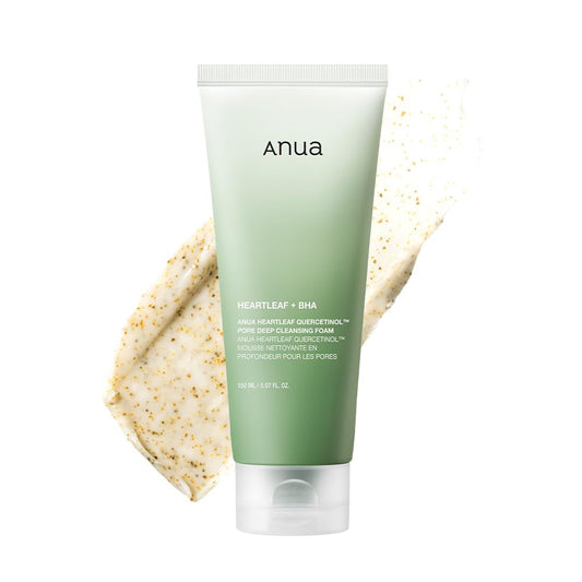 Anua - Heartleaf Quercetinol Pore Deep Cleansing Foam + BHA 150ml