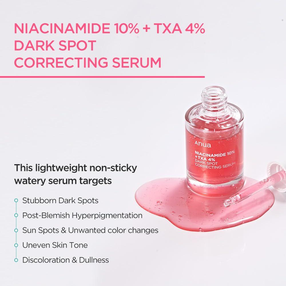Anua - Niacinamide 10% + TXA 4% Dark Spot Correcting Serum 30ml