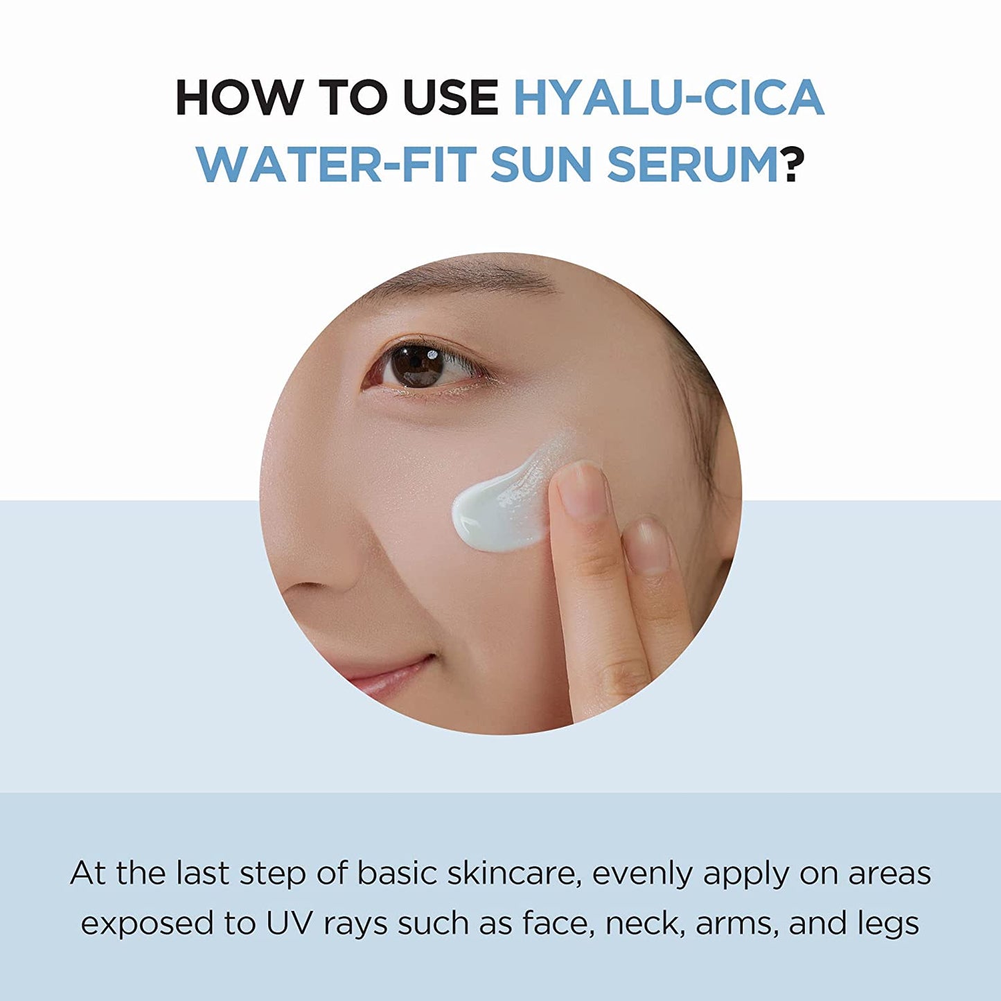 Skin1004 - Hyalu-CICA Water-Fit Sun Serum 50ml Twin Pack 50ml x 2