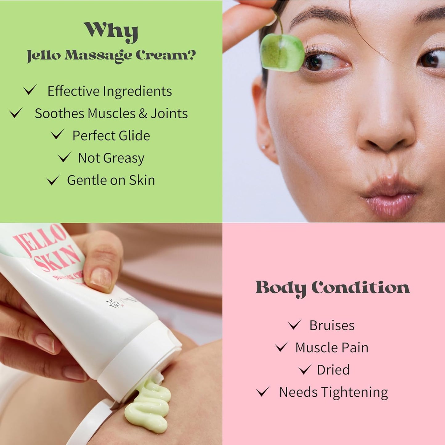 Beauty of Joseon - Jello Skin Massage Cream for Face & Body 200ml