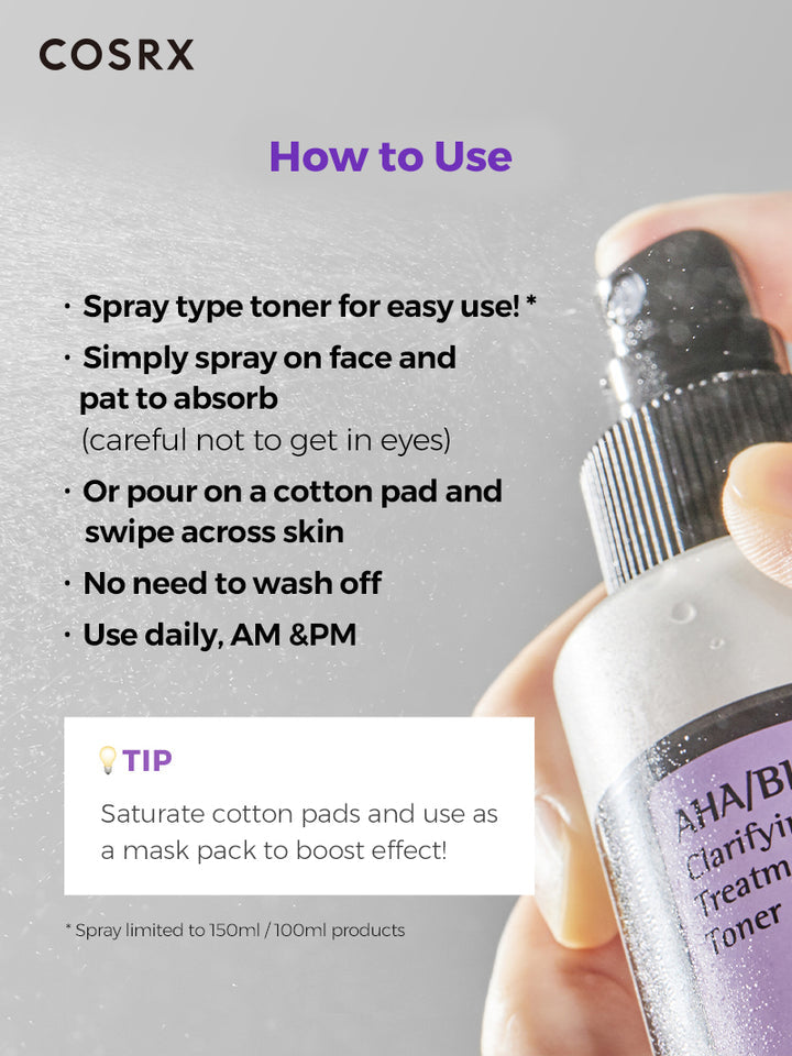 Cosrx - AHA/BHA Clarifying Treatment Toner 150ml