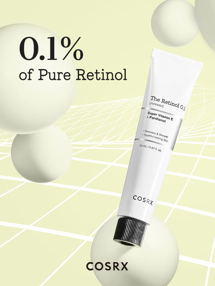 Cosrx - The Retinol 0.1 Cream (Super Vitamin E + Panthenol) 20ml